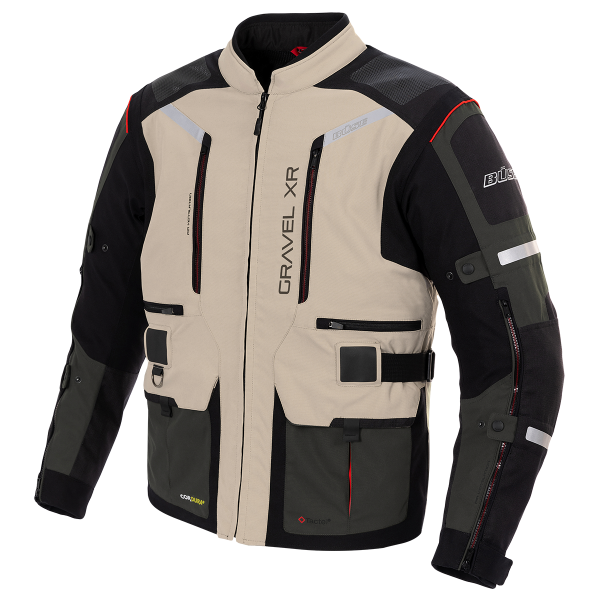 BUESE Gravel XR Textiljacke Damen Sand